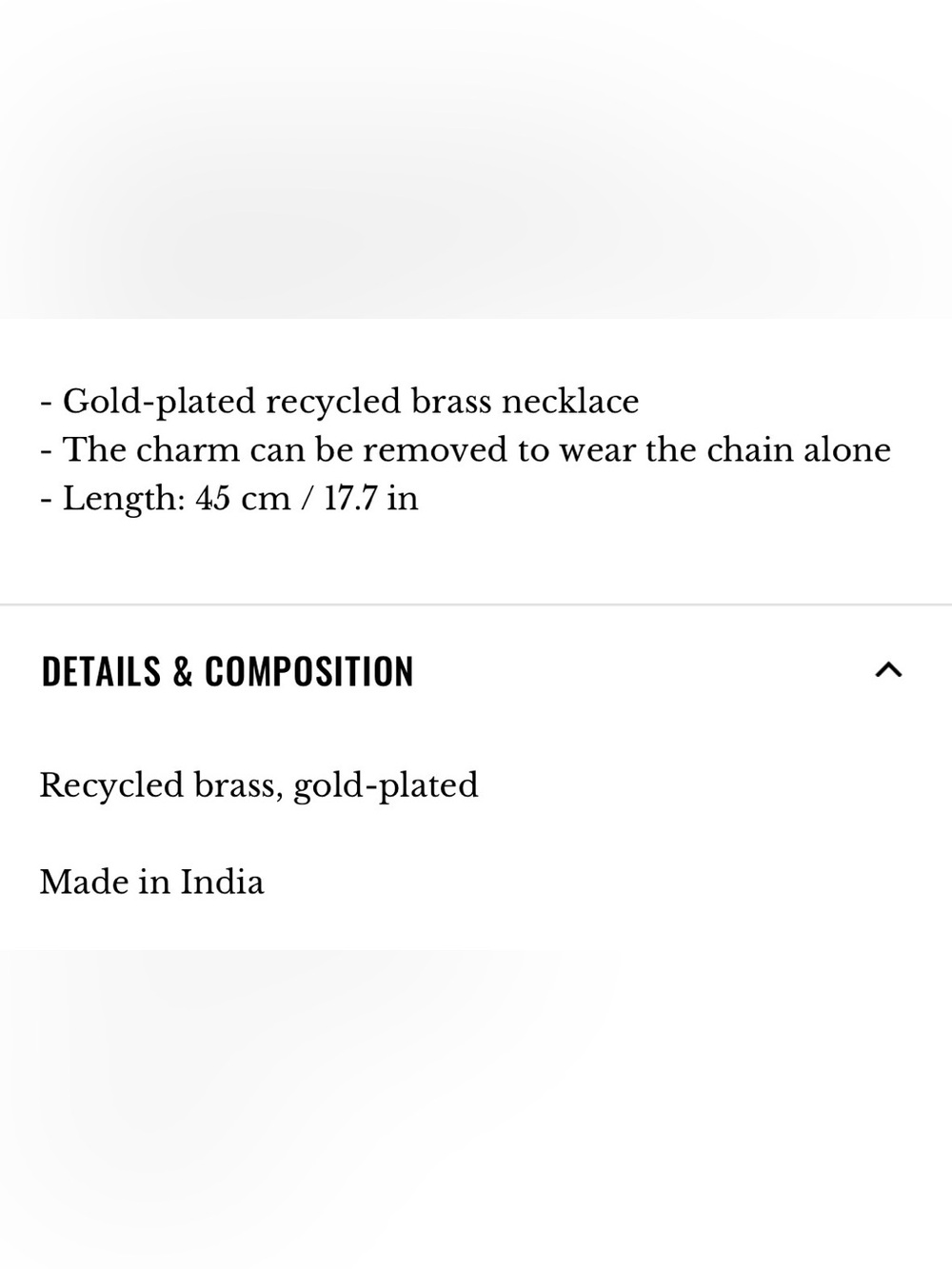 Sezane Joseph Necklace - Picture 6 of 7